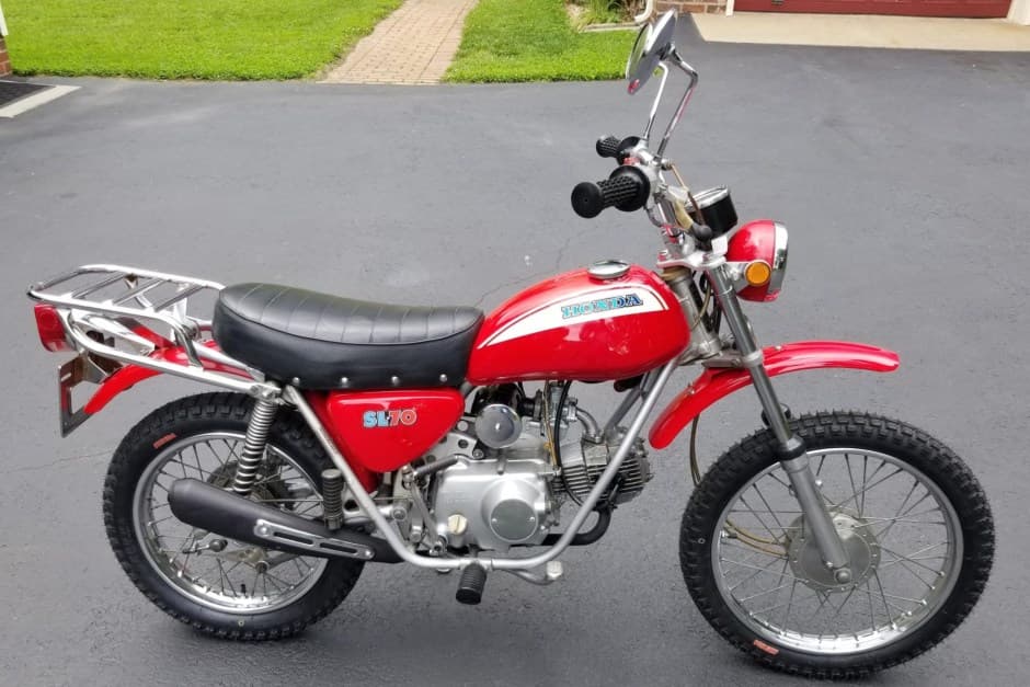 1971 Honda SL Motosport sold for $4,200