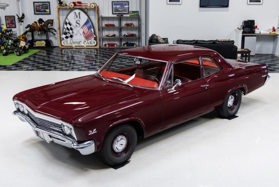 1966 Chevrolet Biscayne sold for $70,000