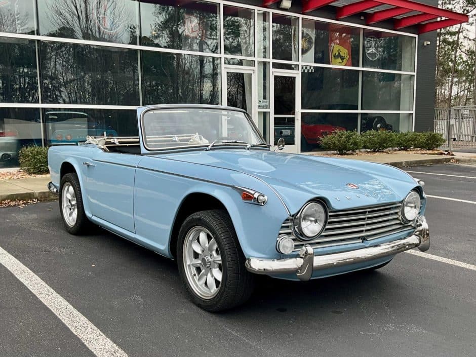 1967 Triumph TR4 sold for $23,250