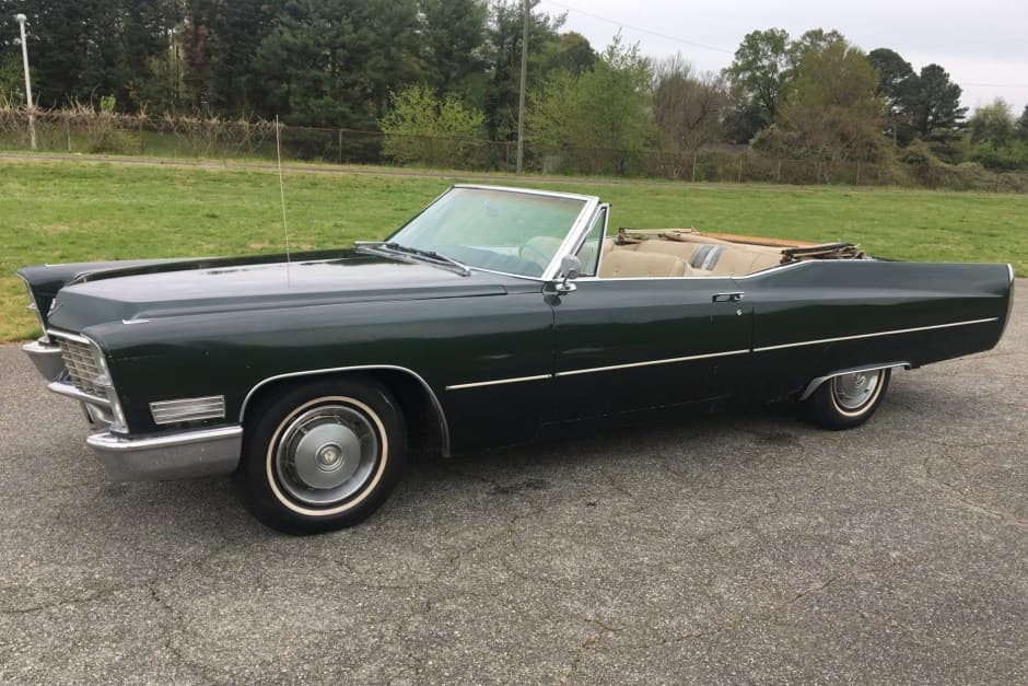 1967 Cadillac DeVille sold for $12,000