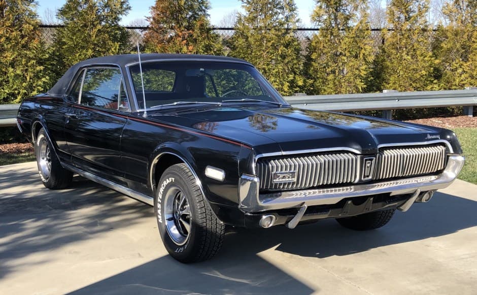1968 Mercury Cougar sold for $12,250