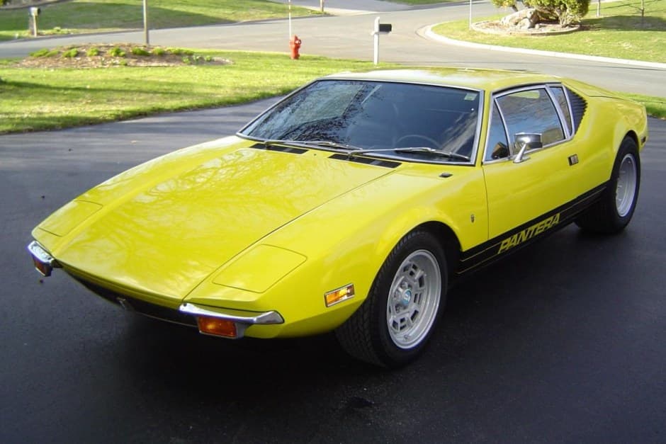 1972 DeTomaso Pantera sold for $97,000