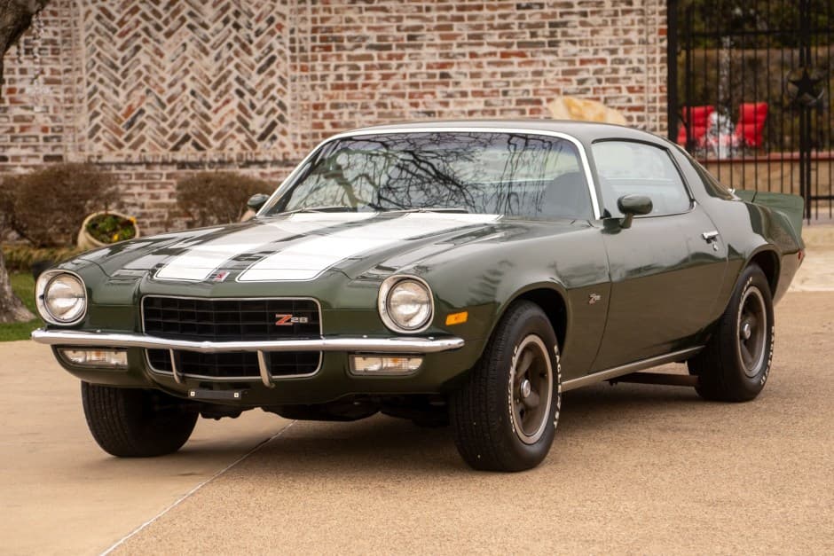 1972 Chevrolet Camaro 2nd Generation 1970-1981 sold for $69,696
