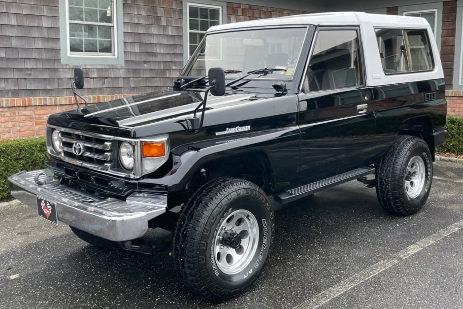 1991 Toyota Land Cruiser 70-Series sold for $18,500