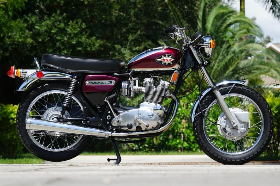 1971 BSA Rocket sold for $11,000