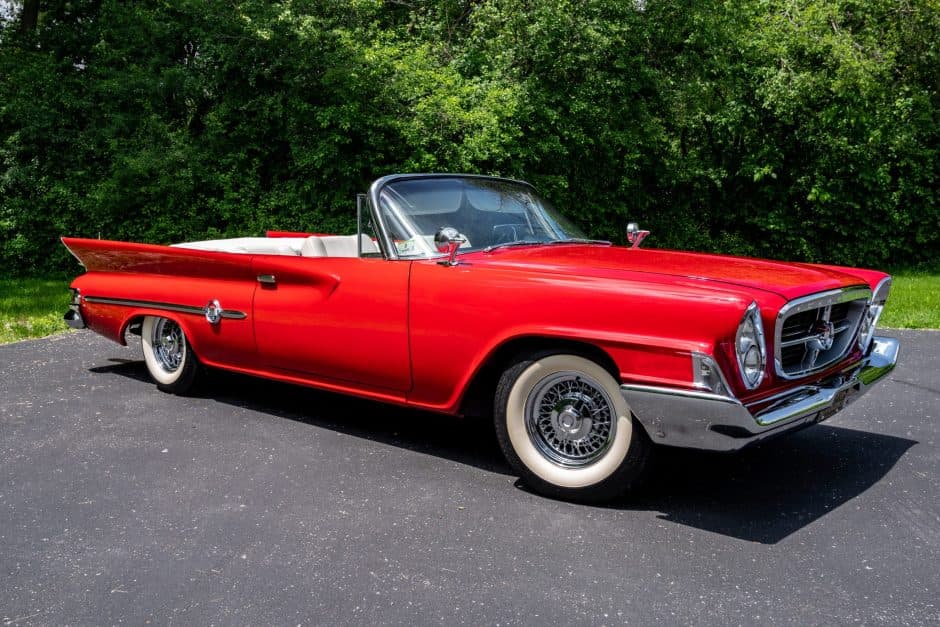 1961 Chrysler 300 Letter Series sold for $91,500