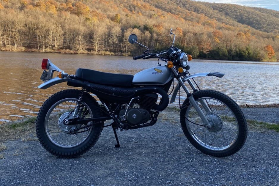 1975 Honda Elsinore sold for $4,600