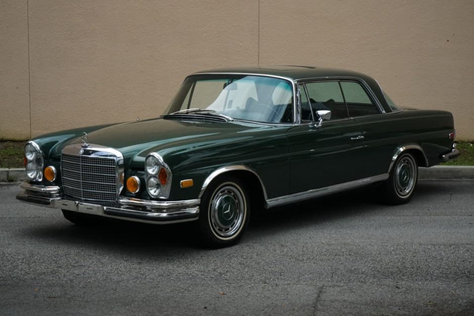 1971 Mercedes-Benz W111 Coupe & Cabriolet sold for $103,000