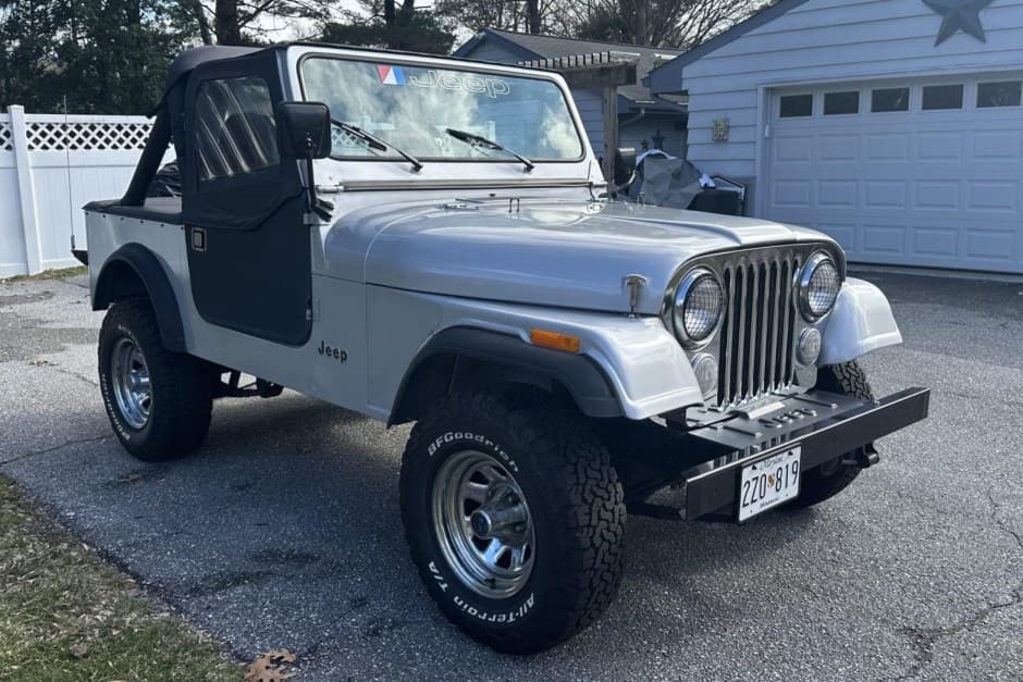 1985 Jeep CJ-7 sold for $18,500