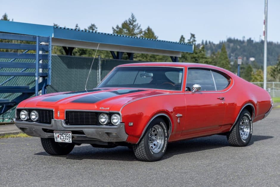 1969 Oldsmobile Cutlass sold for $19,500