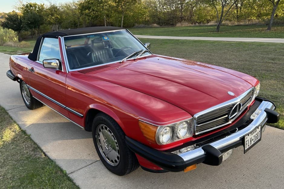 1987 Mercedes-Benz R107 SL sold for $26,500