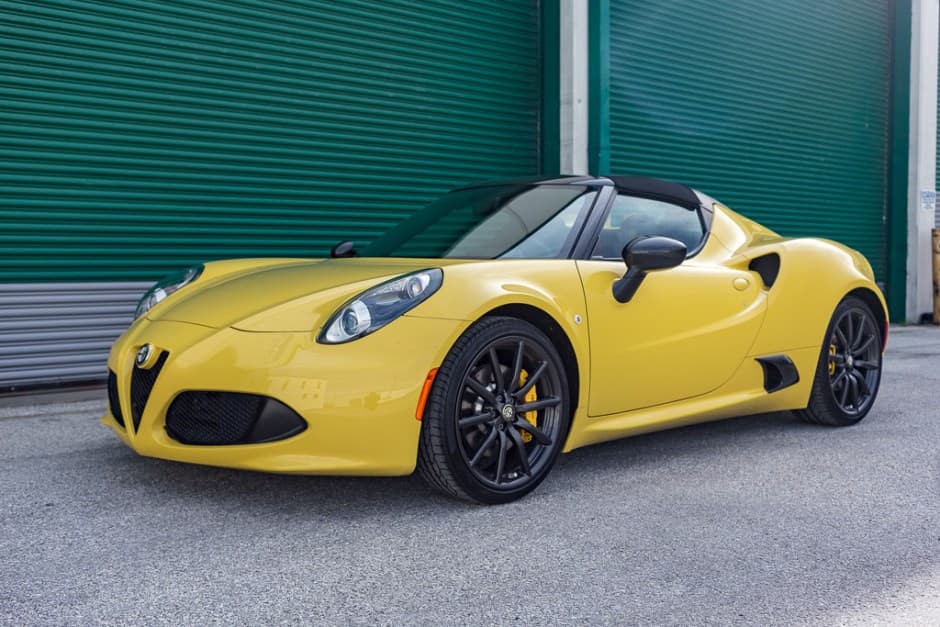 2016 Alfa Romeo 4C sold for $48,250