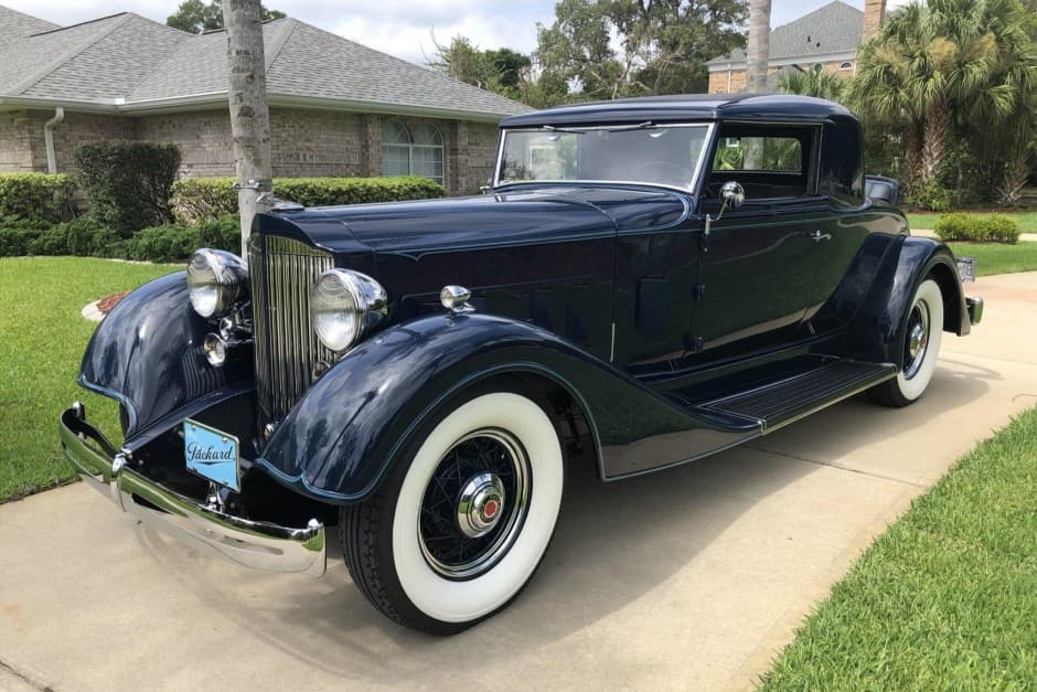 1934 Packard Eight sold for $163,000