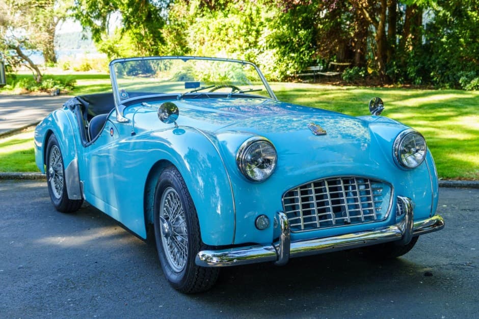 1957 Triumph TR3 sold for $22,500