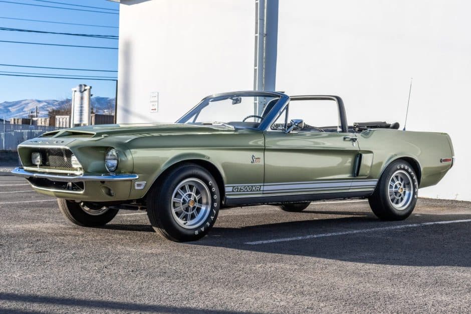 1968 Shelby Mustang GT350 & GT500 sold for $153,000
