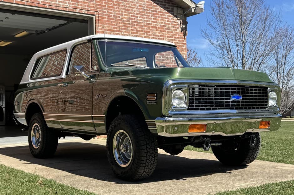 1972 Chevrolet K5 Blazer 1969-1972 sold for $73,000