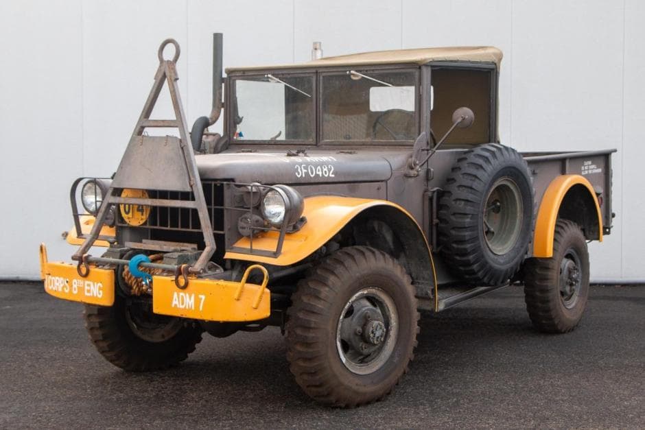 1962 Dodge Military Vehicles sold for $10,000