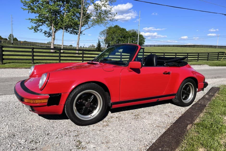 1987 Porsche 911 Carrera 3.2 sold for $31,250