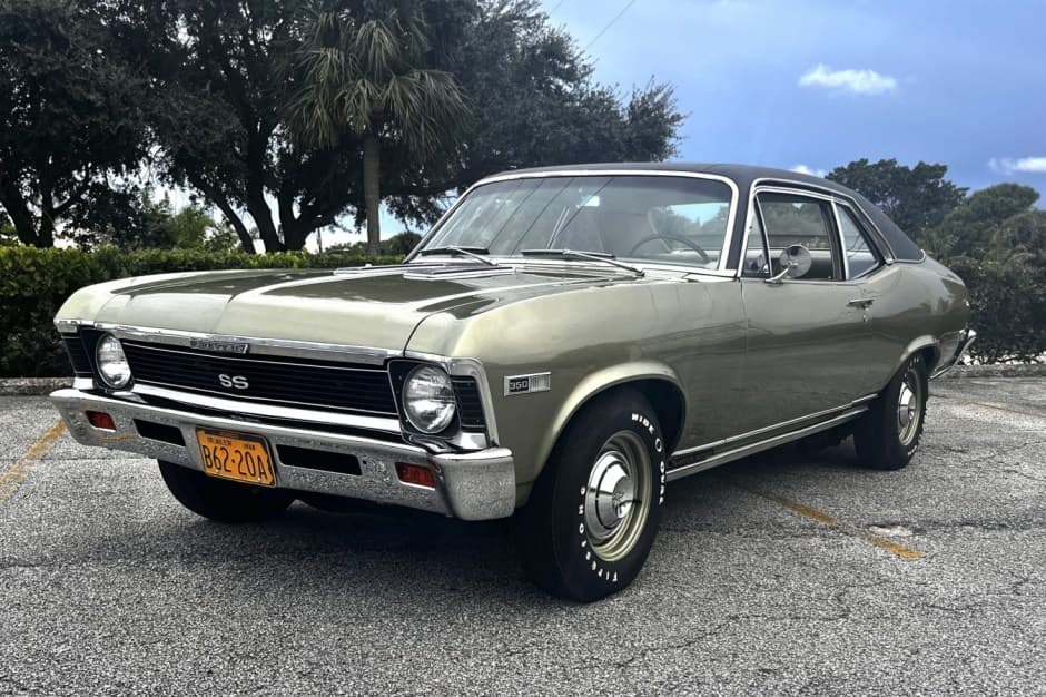 1968 Chevrolet Nova sold for $44,277