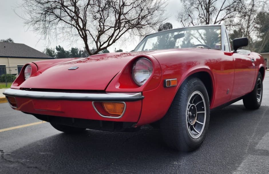 1973 Jensen – Healey sold for $6,200