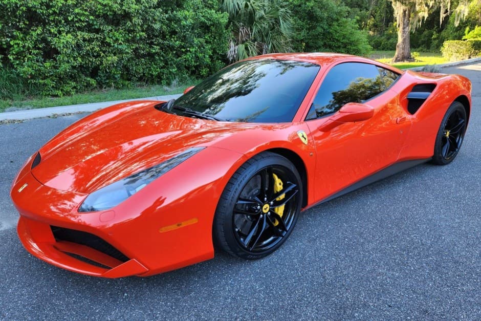2016 Ferrari 488 sold for $204,500