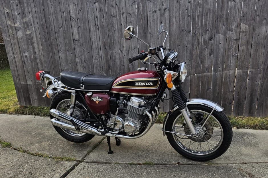 1976 Honda CB750 & CB750A sold for $9,100