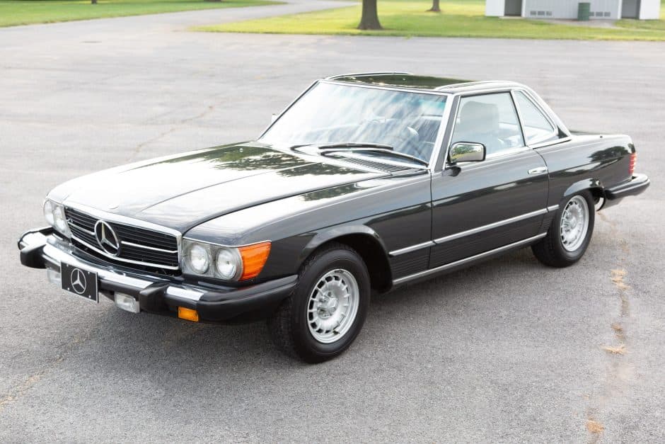 1985 Mercedes-Benz R107 SL sold for $38,500