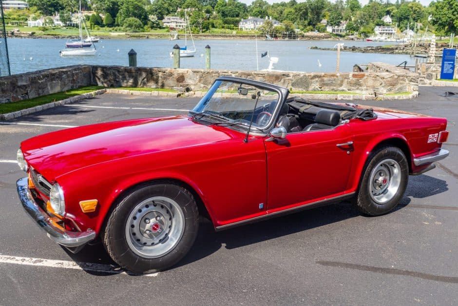 1974 Triumph TR6 sold for $12,000