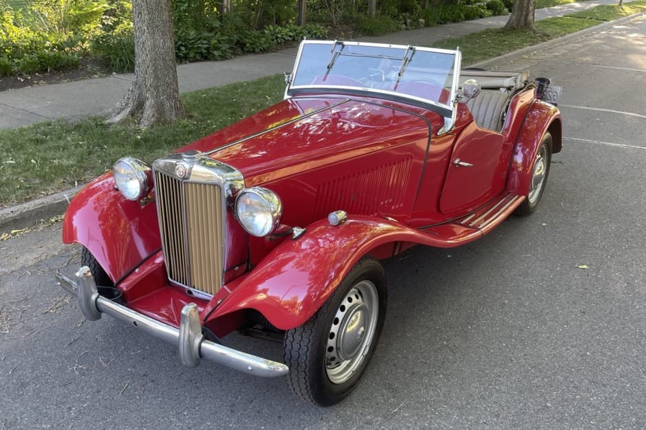 1953 MG TD sold for $13,250