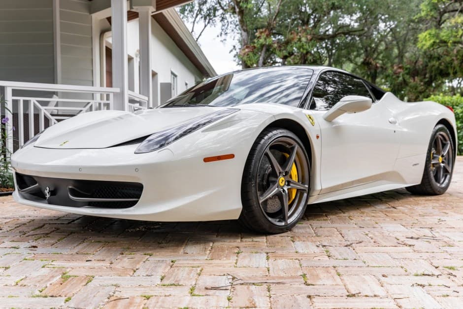 2012 Ferrari 458 sold for $200,000