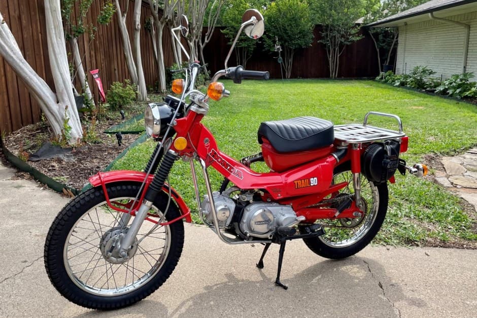 1975 Honda CT90 sold for $2,800