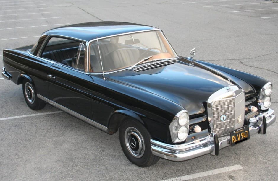 1963 Mercedes-Benz W111 Coupe & Cabriolet sold for $35,250