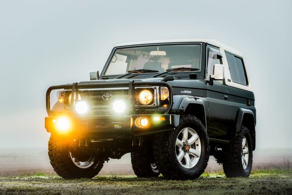 1995 Toyota Land Cruiser 70-Series sold for $30,000