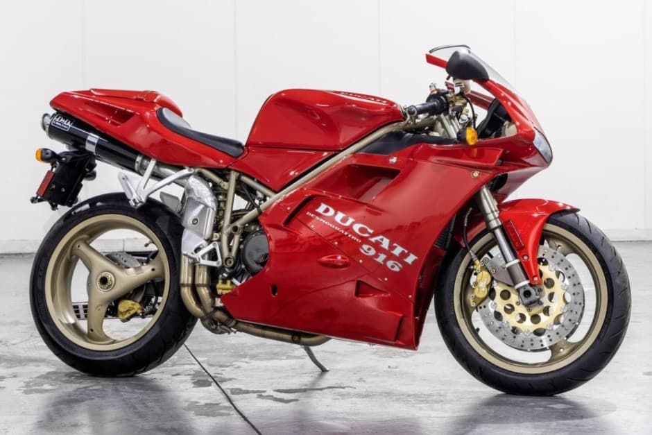 1997 Ducati 748 sold for $9,100