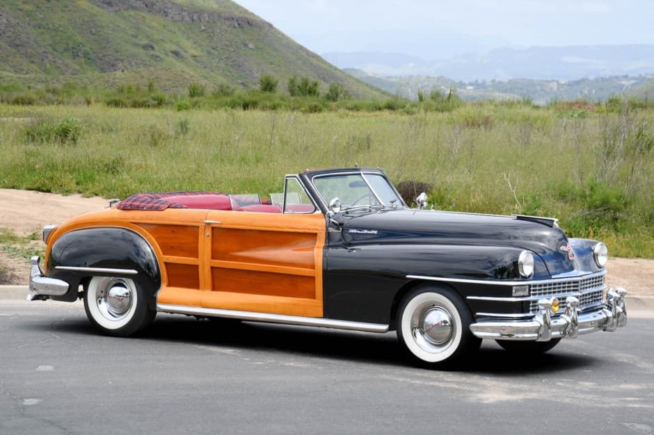 1947 Chrysler Town & Country sold for $79,000