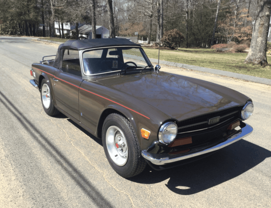 1973 Triumph TR6 sold for $13,500