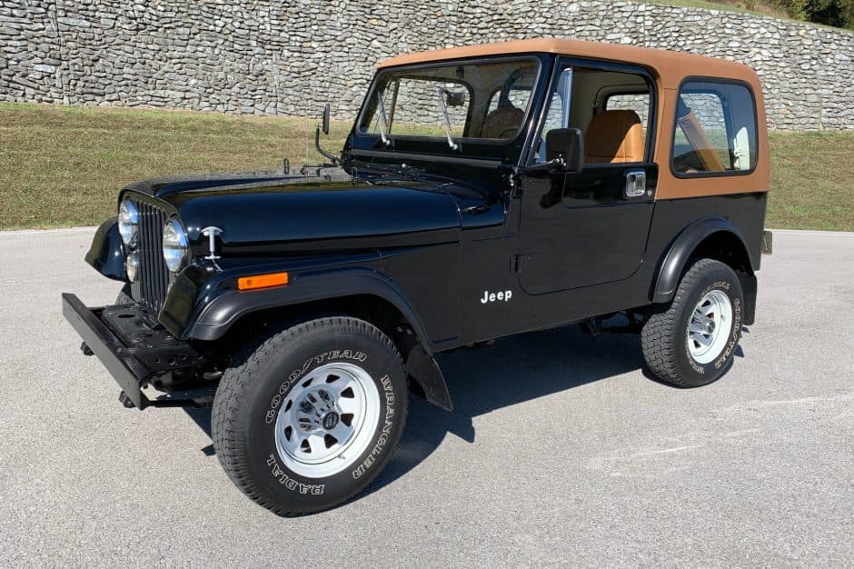 1986 Jeep CJ-7 sold for $41,000
