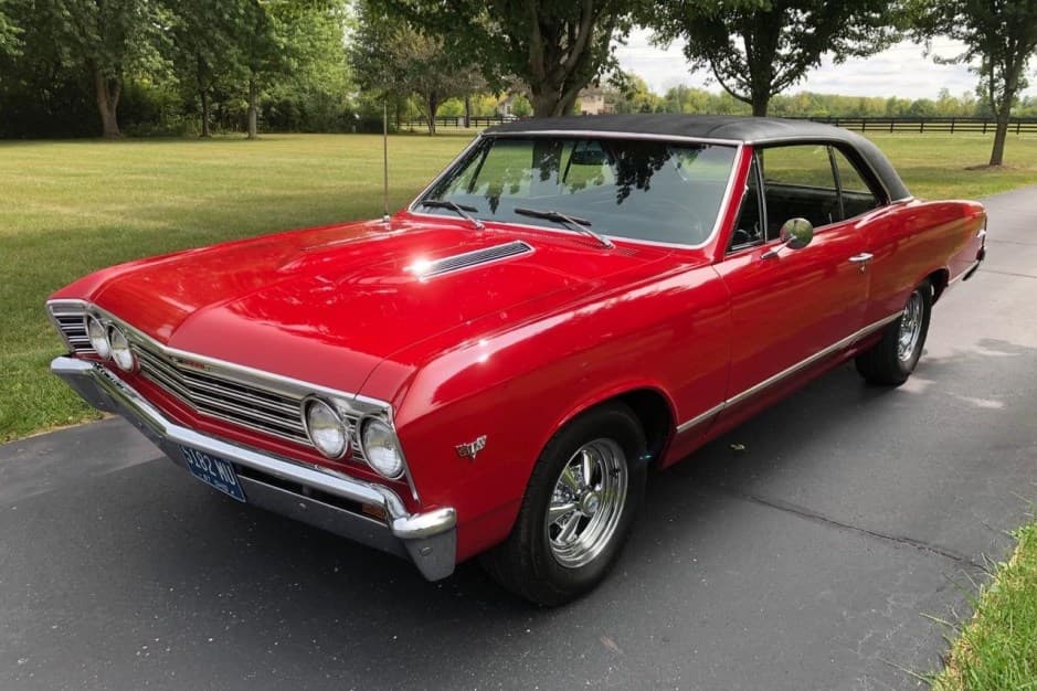 1967 Chevrolet Chevelle sold for $21,500