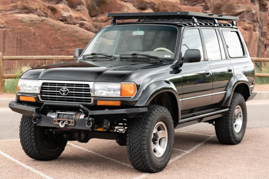 1996 Toyota Land Cruiser 80-Series sold for $41,250