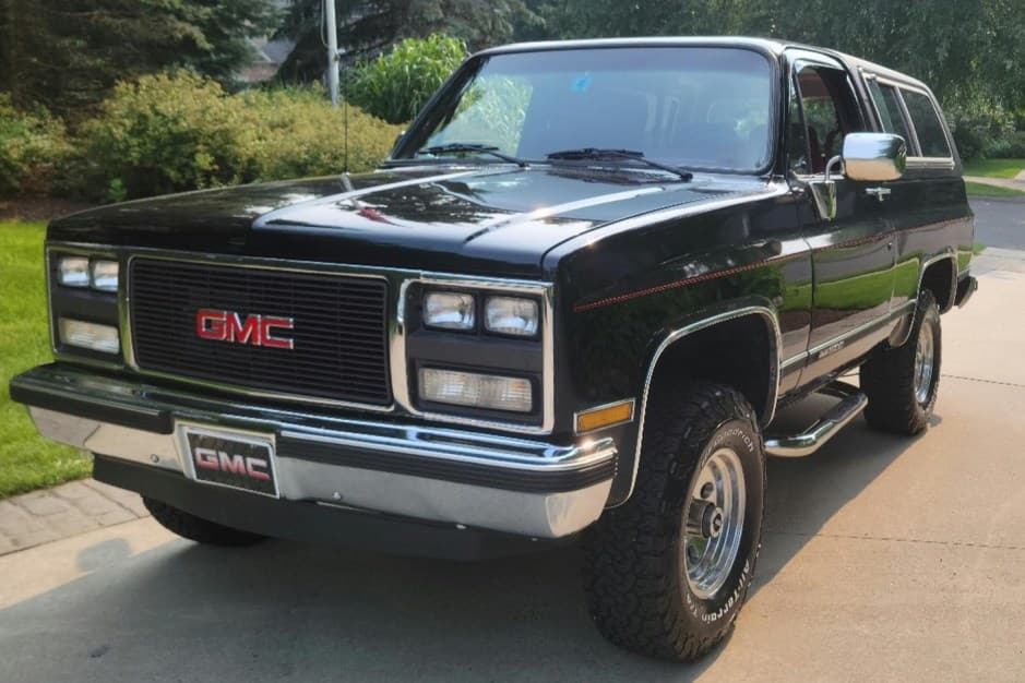 1990 GMC Jimmy (1973-1991) sold for $53,000