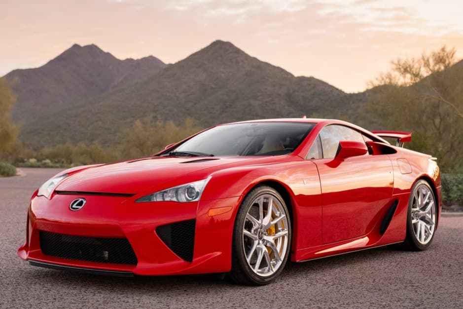 2012 Lexus LFA sold for $890,000
