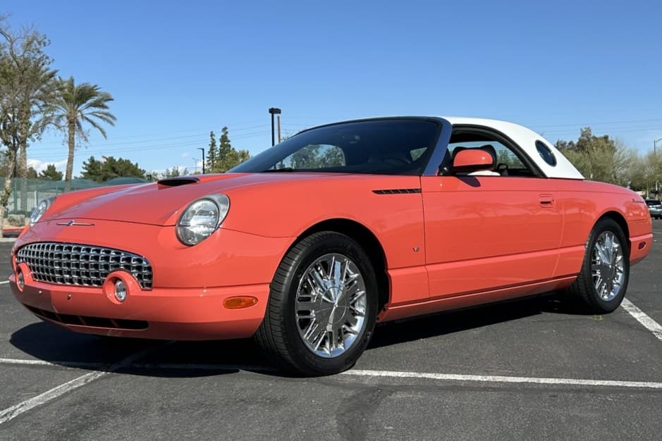 2003 Ford Thunderbird (2002-2005) sold for $21,500