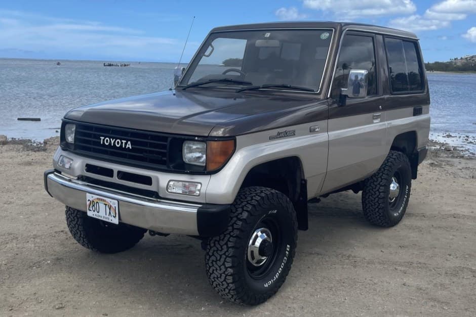 1991 Toyota Land Cruiser Prado 70-Series sold for $17,000