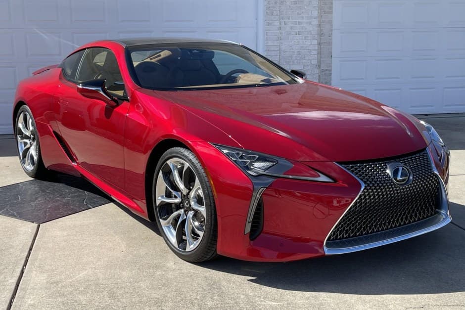 2018 Lexus LC sold for $75,000