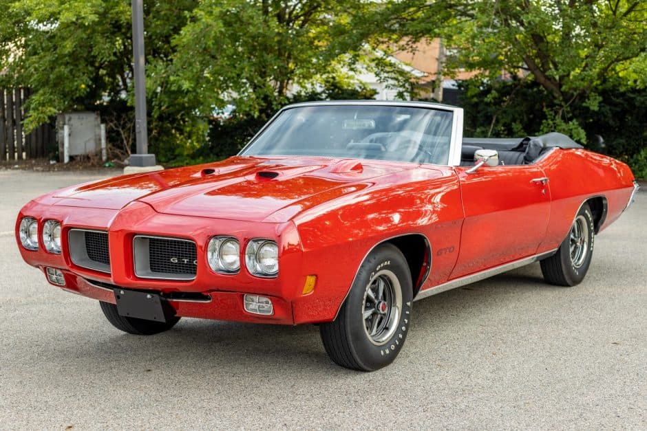 1970 Pontiac GTO sold for $45,000