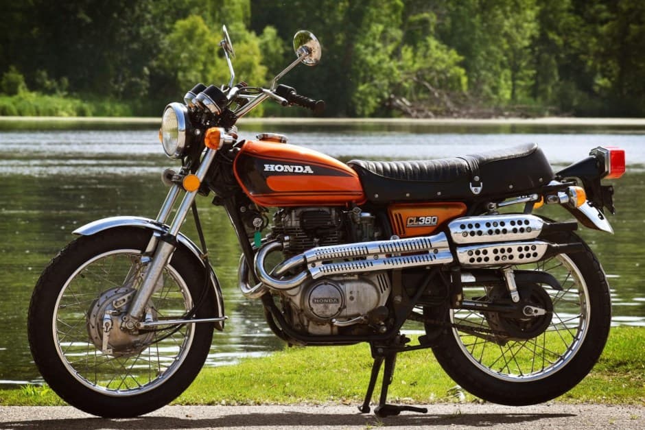 1975 Honda CB360 & CL360 sold for $4,200