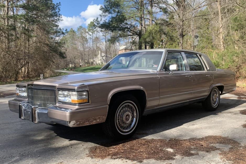 1990 Cadillac Brougham sold for $8,600