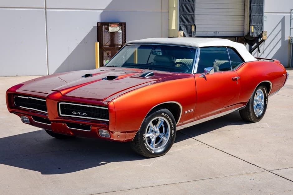 1969 Pontiac GTO sold for $49,750