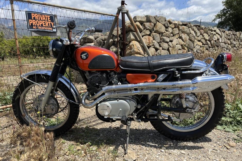 1968 Honda Dream, CB77 Super Hawk, & CL77 Scrambler sold for $4,800