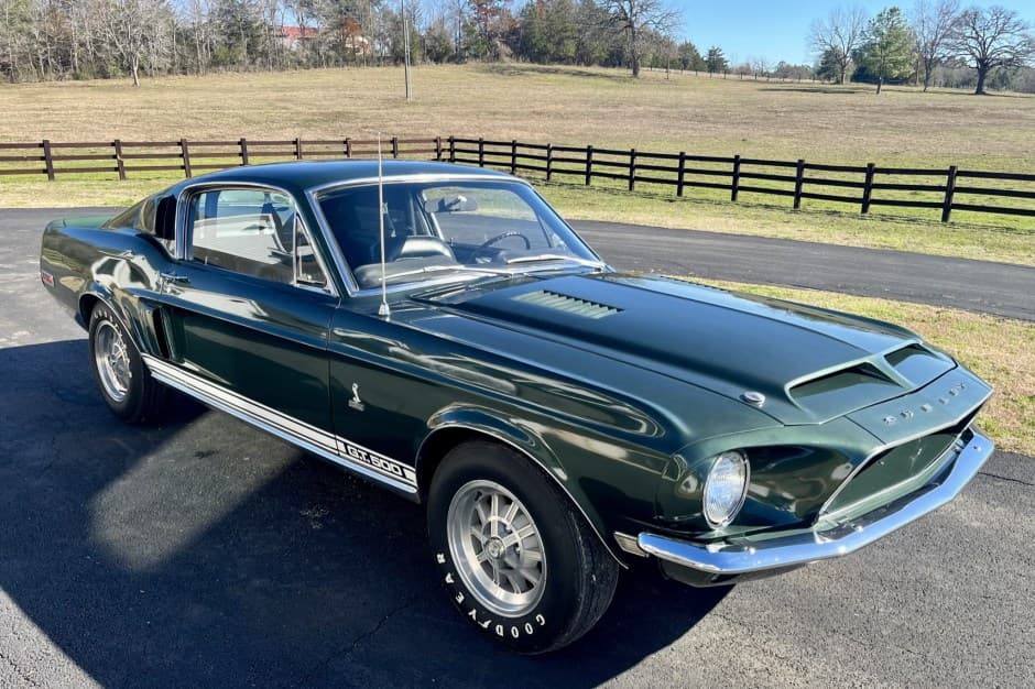 1968 Shelby Mustang GT350 & GT500 sold for $138,000
